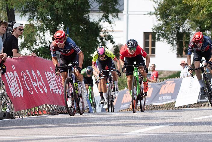 v.l. Sebastian Schönberger (AUT, Team Felt - Felbermayr), Jon Knolle (GER, Team Vorarlberg), Jaka Primozic (SLO, Hrinkow Advarics), Road Cycling League Ranshofen, OÖ