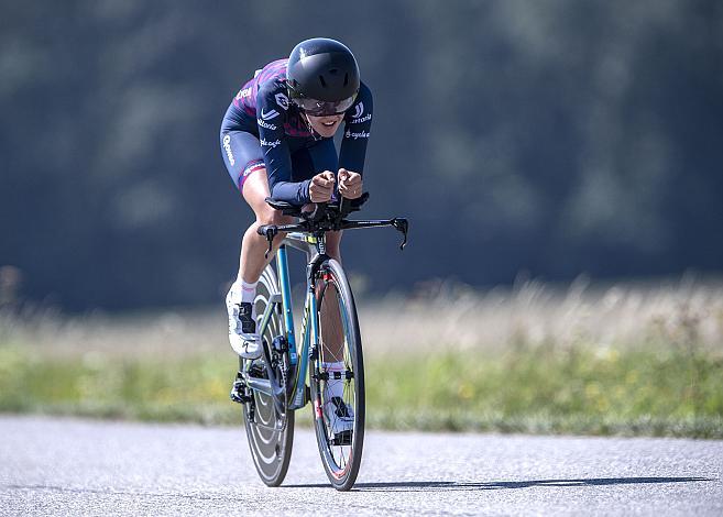 Hannah Streicher (AUT, Team d.velop Ladies) ÖSTM Einzelzeitfahren,  Lutzmannsburg, Österreichische Staatsmeisterschaft U23, Elite Damen und Herren