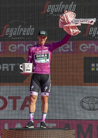 Pascal Ackermann (GER, Bora-Hansgrohe) im Trikot des Punktebesten, Verona Giro, Giro d Italia, Radsport, 102. Giro d Italia - 21. Etappe Zeitfahren