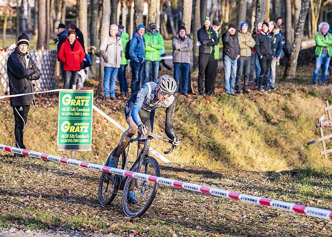 1. Platz Bram Merlier (BEL, Creafin-Fristads) Sieger, 11. Int. SPARKASSEN Radquerfeldein GP Stadl-Paura - Int. UCI C2 - 8. Dezember 2019