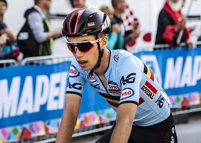 Silbermedaillengewinner Bjorg Lambrecht (BEL)  Strassenrennen, Herren U23