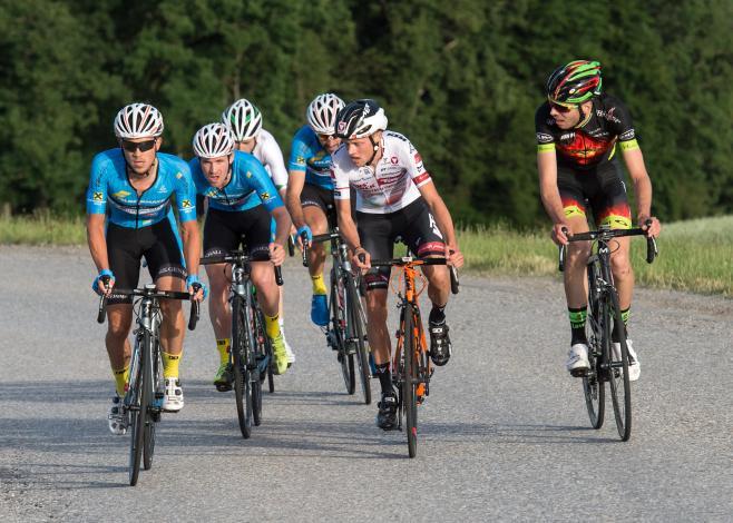 Benjamin Brkic AUT (Tirol Cycling Team)  in der Spitzengruppe