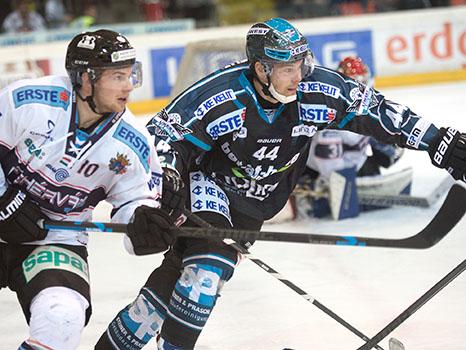 Markus Pirmann, Linz und Istvan Bartalis, Fehervar, EHC Liwest Black Wings Linz vs Fehervar AV19, Pick Round