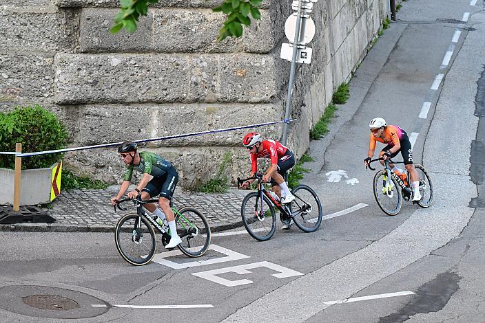 Loic Bettendorff (LUX, Hrinkow Advarics), , Matthias Gusner (AUT, WSA KTM Graz), Josef Dirnbauer (AUT, Cycling Team Schwingshandl), 27. Int. ASVÖ - HRINKOW City Kriterium Steyr, Herren Elite, ÖRV, Radsport, Mountainbike, ELITE Rennrad