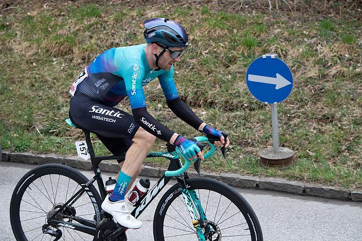 Stefan Brandlmeier (GER, Santic-Wibatech) Herren Elite, U23, Radliga, 62. Radsaison-Eröffnungsrennen Leonding, Oberösterreich 