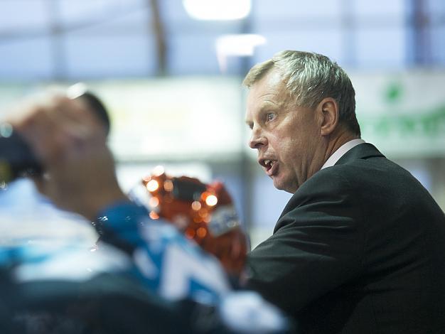 Trainer Robert Daum, EHC Liwest Black Wings Linz, EHC Liwest Black Wings Linz vs KHL Medvescak Zagreb