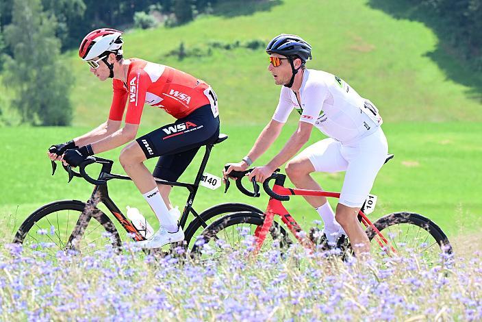 Philipp Hofbauer (AUT, WSA KTM Graz pb Leomo), Lukas Pöstlberger (AUT)  ÖM Staatsmeisterschaft, Strassenrennen, Königswiesen OÖ