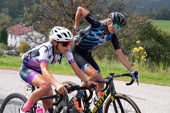 Anna Plattner (AUT, Union Raiffeisen Radteam Tirol), Barbara Mayer (AUT, RC ARBÖ SK Voest) Mühlviertler Hügelwelt Classic, Strassenrennen Königswiesen, Radsport