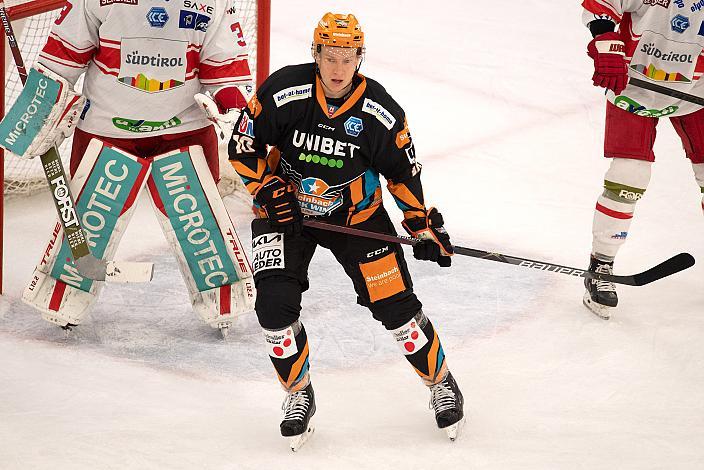 Andris Dzerins (Steinbach Black Wings Linz) Steinbach Black Wings Linz vs HCB Südtirol Alperia, bet-at-home ICE Hockey League