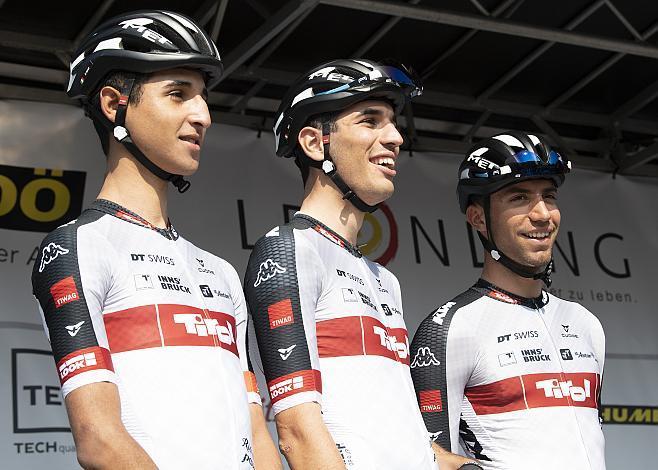 Omar el Gouzi (ITA, Tirol KTM Cycling Team), Samuele Rivi (ITA, Tirol KTM Cycling Team), Nicolas Dalla Valla (ITA, Tirol KTM Cycling Team)59. Rad SaisonerÃ¶ffnungsrennen Leonding, Rad Bundesliga 2019