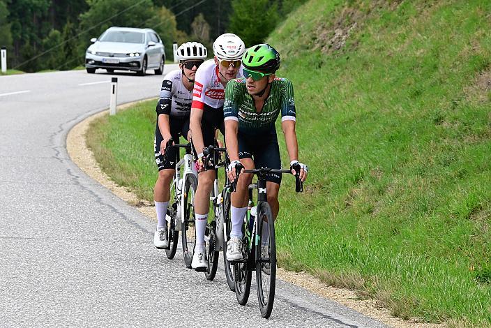 v.l. Benjamin Eckerstorfer (AUT, Tirol KTM Cycling Team), Philipp Hofbauer (AUT, Team Vorarlberg), Riccardo Zoidl (AUT, Hrinkow Advarics) RCLA Herren Elite, U23, Road Cycling League Austria, Königswiesen