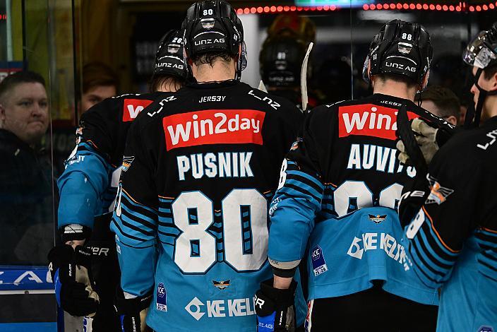 Saisonende in Linz, Spiel 2 Pre-Playoffs,  ICE, Steinbach Black Wings Linz vs EC iDM Wärmepumpen VSV, Linz AG Eisarena 