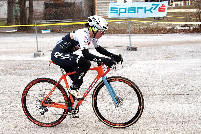 Sieger OEM Nadja Heigl (AUT, KTM Alchemist pb Brenta Brakes), Daniel Federspiel (AUT, Team Felbermayr Simplon Wels) Rad Cyclo Cross, ÖSTM/ÖM Querfeldein Quer durch das Stadion