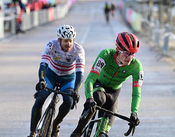 Sieger Fabian Eder (GER, Heizomat Radteam) Radquerfeldein GP um das Sportzentrum Gunskirchen, Rad Cyclo Cross,