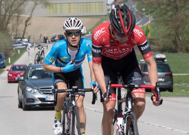 Riccardo Zoidl (AUT, Team Felbermayr Simplon Wels) und Matej Mugerli (SLO, Team Amplatz - BMC)