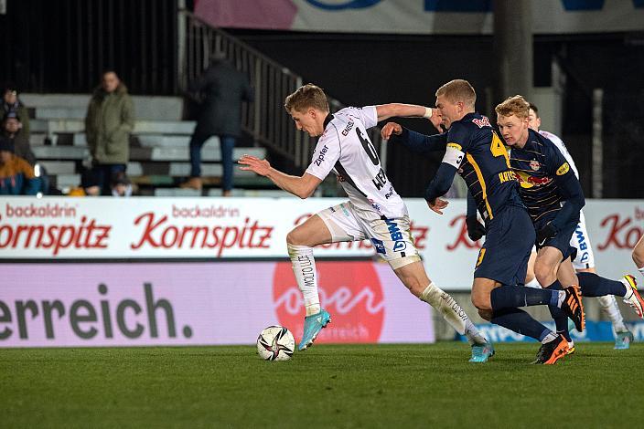Philipp Wiesinger (LASK), Rasmus Kristensen (FC Red Bull Salzburg) Lask vs FC Red Bull Salzburg, Admiral Bundesliga, 2021 - 2022