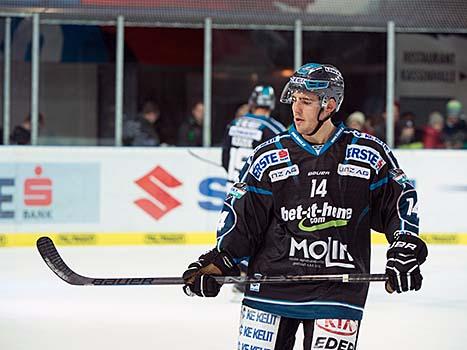 David Franz, Linz EHC Liwest Black Wings Linz vs EC Red Bull Salzburg
