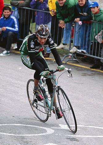 Alberto Volpi (ITA, Team Gatorade) am Monte Bodone,14. Etappe, Corvara to Monte Bondone