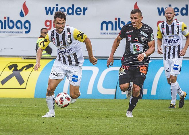 James Holland (LASK), Christopher Wernitznig (RZ Pellets WAC) Bundesliga LASK - RZ Pellets WAC