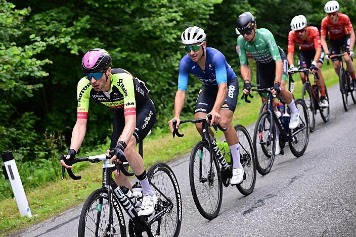 Im Bergtrikot Lukas Meiler (GER, Team Vorarlberg),  St. Florian - Höss, Hinterstoder , 14. Int. Raiffeisen OÖ-Radrundfahrt UCI Kat. 2.2