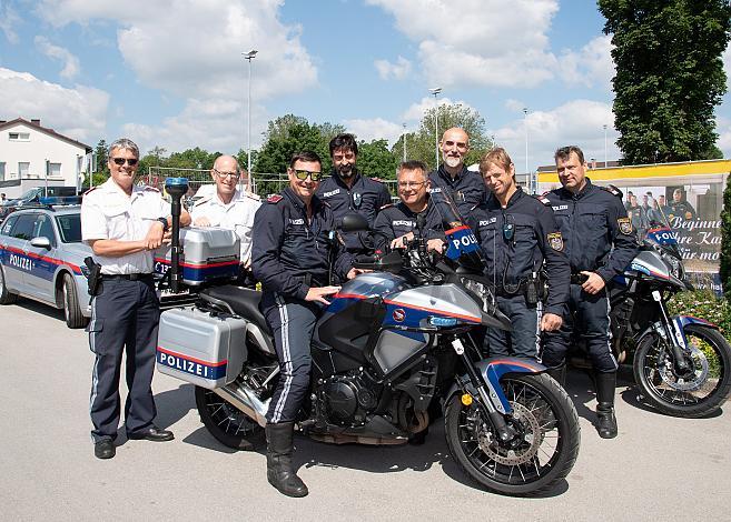 Polizeistaffel 3. Etappe Traun - Hinterstoder, Int. Raiffeisen Oberösterreich Rundfahrt UCI Kat. 2.2