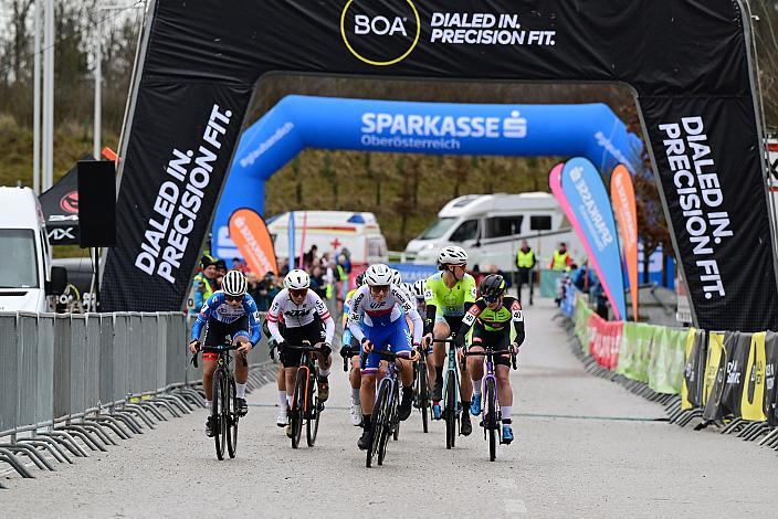 Damen, 4.Radquerfeldein GP um das Sportzentrum Gunskirchen, Rad Cyclo Cross, 