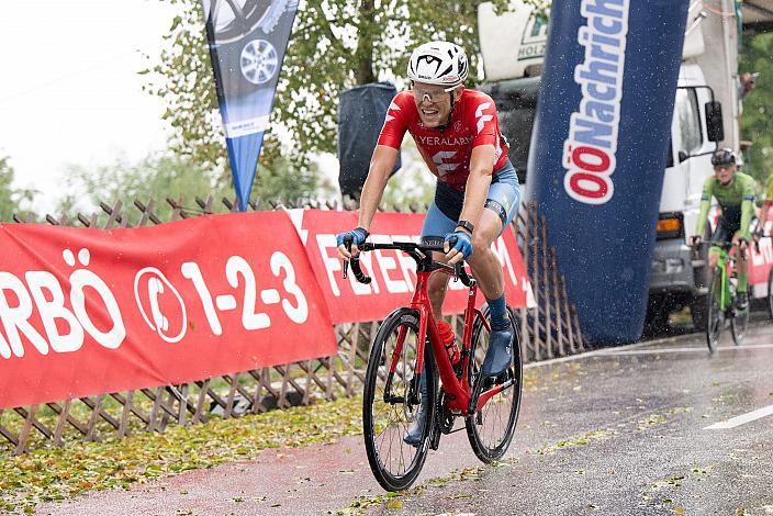 Sieger in Braunau Daniel Turek (CZE, Team Felbermayr Simplon Wels) im Roten Trikot des Ligaführenden, Radsport, Herren Radliga, Ranshofen, 23. Braunauer Radsporttage