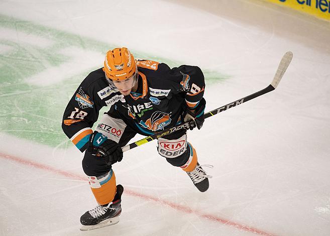 Valentin Leiler (Steinbach Black Wings 1992) Black Wings Linz vs HC Innsbruck die Haie, Eishockey, Bet at Home ICE Hockey League