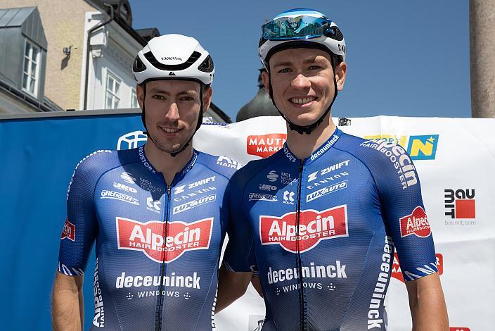 Michael Gogl (AUT, Alpecin-Deceuninck), Tobias Bayer (AUT, Alpecin-Deceuninck) ÖM Staatsmeisterschaft, Strasse, Waidhofen an der Ybbs - Hollenstein