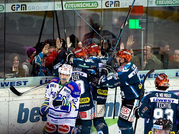 Linz feiert, EHC Liwest Black Wings Linz vs EC VSV, Pick Round