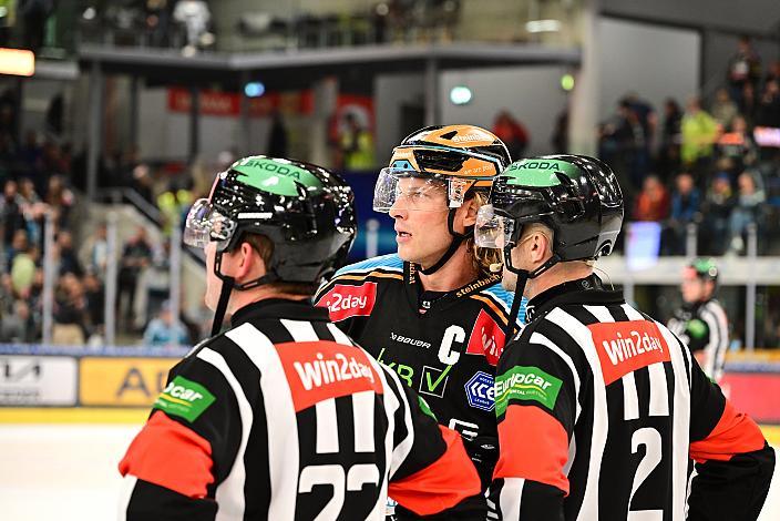  Brian Lebler (Steinbach Black Wings Linz) Win2Day ICE Hockey League,  Steinbach Black Wings Linz vs Spusu Vienna Capitals,  Linz AG Eisarena 