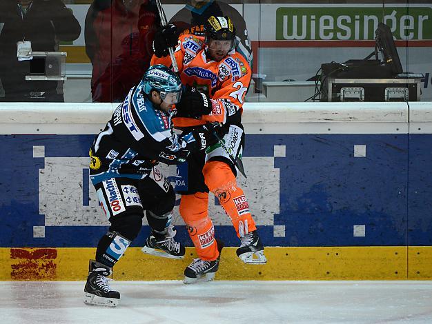 Curtis Murphy, Linz checkt Thomas Vanek, Graz,  Liwest Black Wings Linz vs Moser Medical Graz99ers