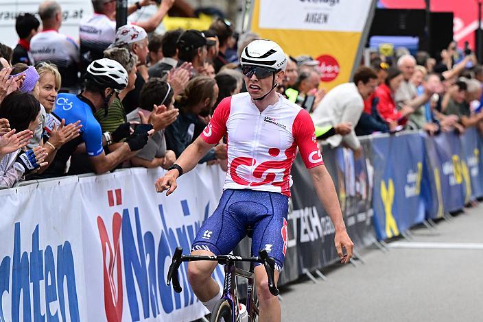 Etappensieger Aaron Dockx (BEL, Alpecin-Deceuninck Development Team) Wels - Aigen - Schlägl, 14. Int. Raiffeisen OÖ-Radrundfahrt UCI Kat. 2.2