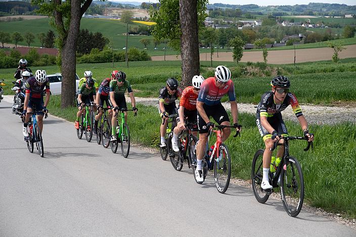 Roger Kluge (GER, Rad Net Osswald), Adam Obdrzalek (CZE, Team Elkov Kasper), Sebastian Putz (AUT, Tirol KTM Cycling Team), Jonas Rapp (GER, Hrinkow Advarics), Herren Elite, U23, Road Cycling League Austria, 62. Raika Kirschbluetenrennen, Wels, Oberösterreich