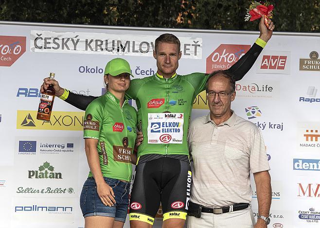 Alois Kankovsky (CZE, Elkov - Author Cycling Team) 3. Etappe, Einzelzeitfahren, , Krumau - Klet, Cesky Krumlov -Klet, Tour of South Bohemia, Okolo jiznich Cech,