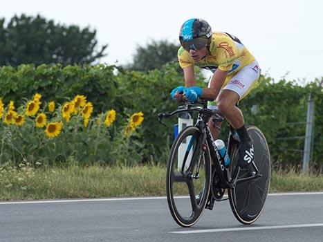 Pete Kennaugh, GBR, Team Sky,  Zeitfahren Podersdorf, Burgenland