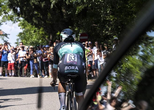 Cesare Benedetti (ITA, Bora - Hansgrohe) Verona Giro, Giro d Italia, Radsport, 102. Giro d Italia - 21. Etappe Zeitfahren