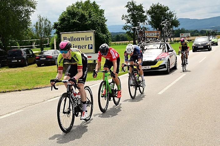 Sieger in Wieselburg Colin Chris Stüssi (SUI, Team Vorarlberg)m Jaka Primozic (SLO, Hrinkow Advarics), Emanuel Zangerle (AUT, Team Felt - Felbermayr), Lukas Meiler (GER, Team Vorarlberg) 52. Erlauftaler Radsporttage Herren, Road Cycling League Austria