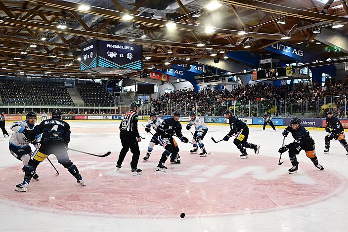 Luka Maver (Steinbach Black Wings Linz)  Steinbach Black Wings Linz vs Bili Tygri Liberec (CZE) , Linz AG Eisarena 