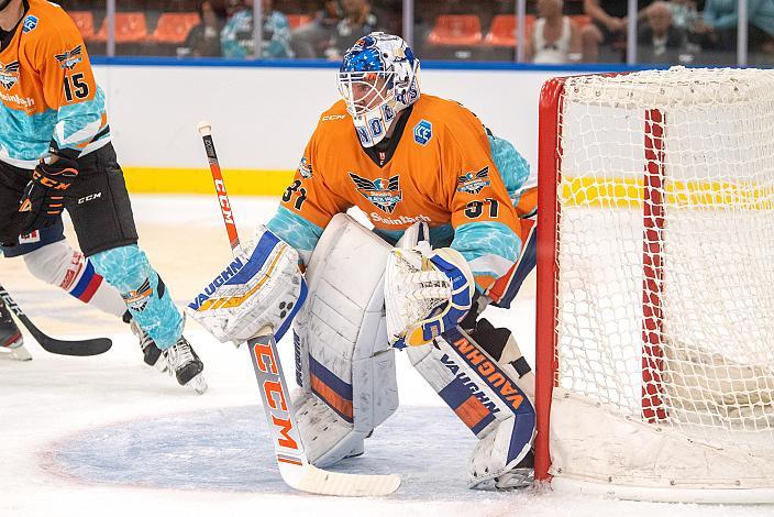 Tormann Jared Coreau (Steinbach Black Wings Linz) Steinbach Black Wings Linz  vs HC Motor Cesky Budejovice Test