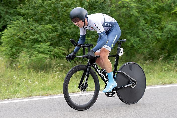 Johannes Hirschbichler (AUT, Union Raiffeisen Radteam Tirol) Elite Herren, Österreichische Meisterschaft Einzelzeitfahren, Novo Mesto, Slowenien