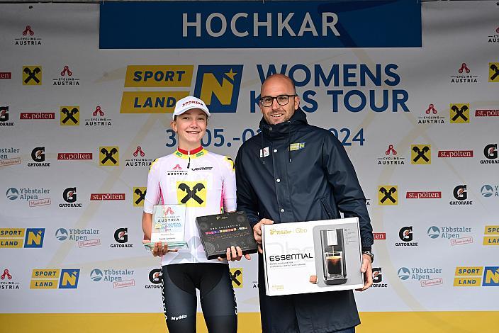 Beste Juniorin Viktoria Chladonova (SVK, Slovakia Mix)  Etappensiegerin 02.06.2024. 4. Etappe, Waidhofen an der Ybbs. - Hochkar,  Sportland NOE WOMENS  KIDS Tour