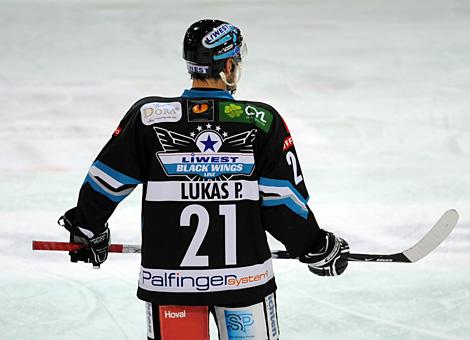 #21 Philipp Lukas, Stuermer, Liwest Black Wings Linz