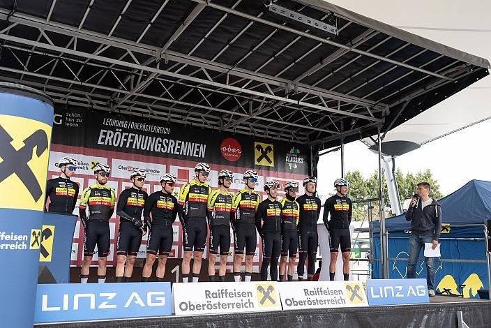 Team Vorarlberg Herren Elite, U23, Radliga, 62. Radsaison-Eröffnungsrennen Leonding, Oberösterreich