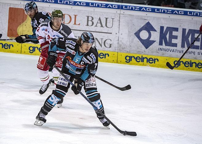 Brian Lebler (EHC Liwest Black Wings Linz) EHC Liwest Black Wings Linz vs HCB Suedtirol Alperia
