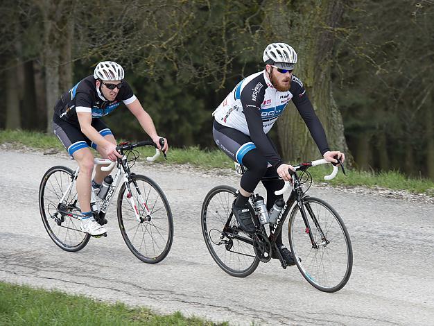 Amateurrennen, Joshua Hayes und Klaus Strigl, Radteam Sonntagsfahrer Leonding