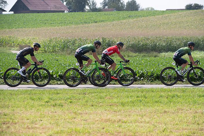 Jonas Rapp (GER, Hrinkow Advarics), Road Cycling League Austria Gesamtsieger 2024 Jaka Primozic (SLO, Hrinkow Advarics), Adrian Stieger (AUT, Hrinkow Advarics),  Führender der Road Cycling League,  Ranshofen, OÖ