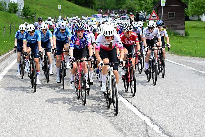 Das Peloton unterwegs im Ybbstal zum Hochkar, Ybbsitz - Hochkar, Sportland NÖ women tour
