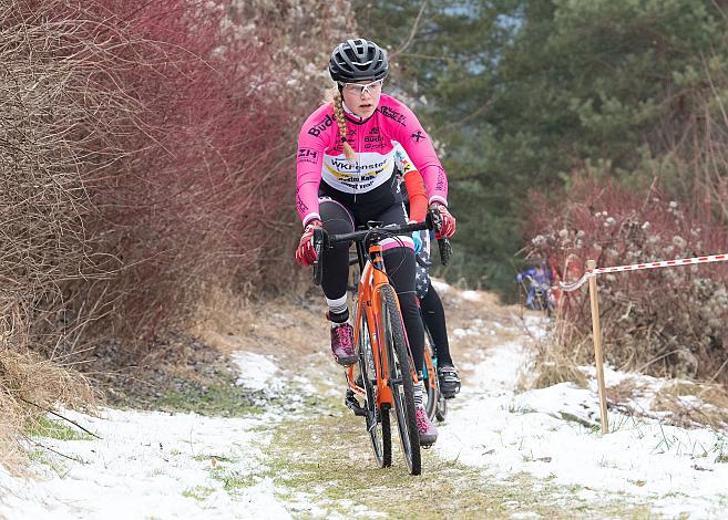 2. Platz Damen, Cornelia Holland (AUT, Radrennteam Pielachtal)  Cyclo Cross Staatsmeisterschaft 2021, Neusiedl/Waidamannsfeld, Niederösterreich