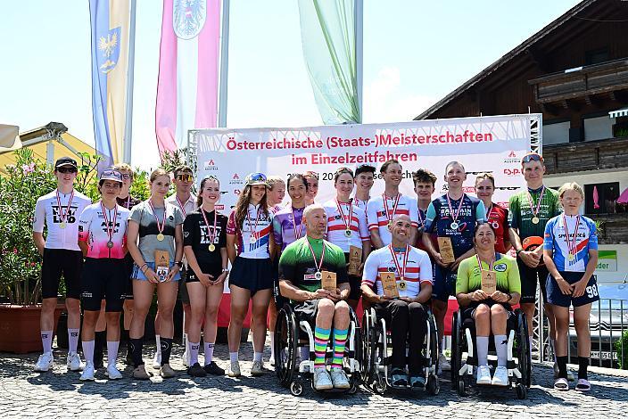 Die Gewinner von Medaillen, Österreich Staatsmeisterschaft, Einzel - Zeitfahren, ÖSTM EZF Weißenbachtal - OÖ